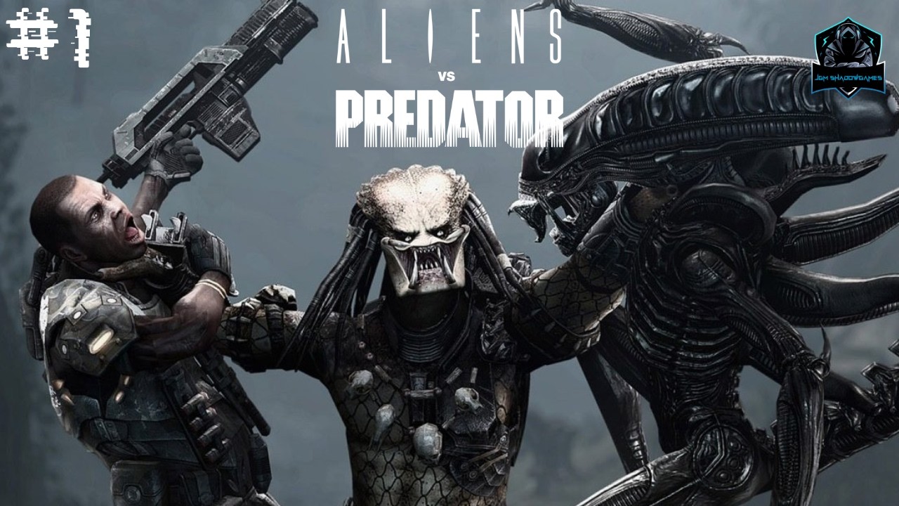 Xenomorph's POV makes me almost puke | Aliens vs. Predator (2010) First Playthrough Part 1