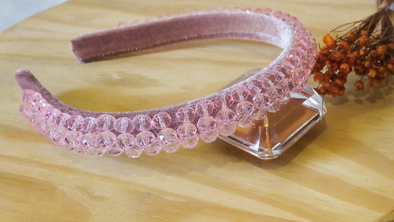 Tiara de cristal mega fácil @lacosboutique3609