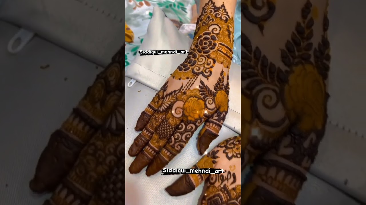 beautiful mehdi design