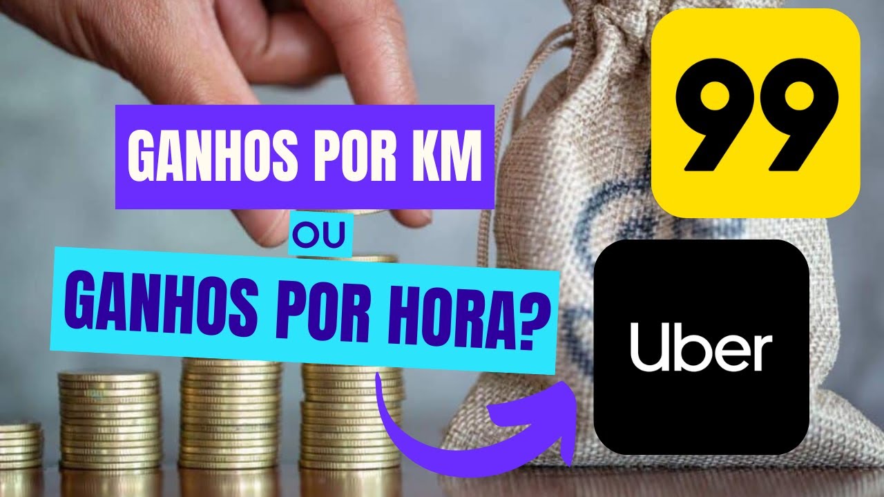 🤔 GANHOS por KM ou GANHOS POR HORA? Qual melhor forma de faturar mais nas plataformas? UBER/99
