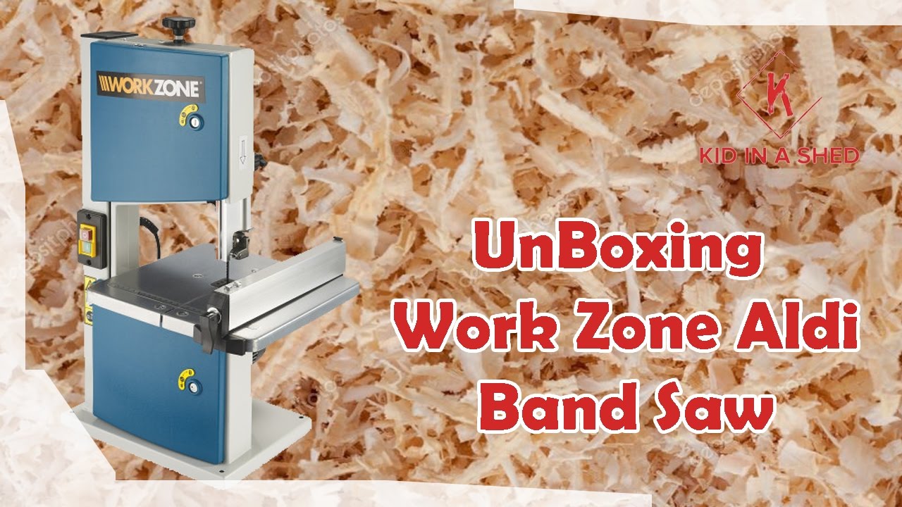 Work Zone Band Saw Unboxing | Kid In A Shed