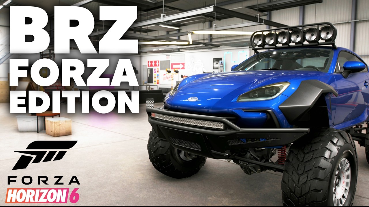 Forza Horizon 6 - Subaru BRZ Forza Edition мощностью 1750 л.с. (Внедорожный монстр)