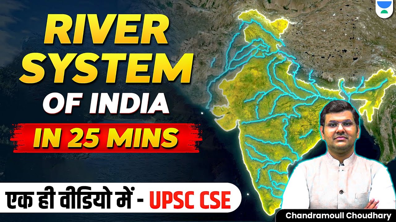 Indian Rivers & Drainage System Explained in 25 Mins | UPSC One-Shot 2026