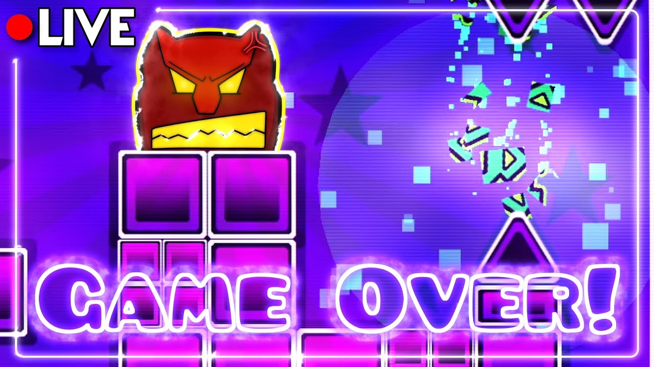 🔴 Si tu te FAIL, on PERD ft. Fiepsy (on va gal&eacute;rer) puis Level Request - LIVE Geometry Dash FR