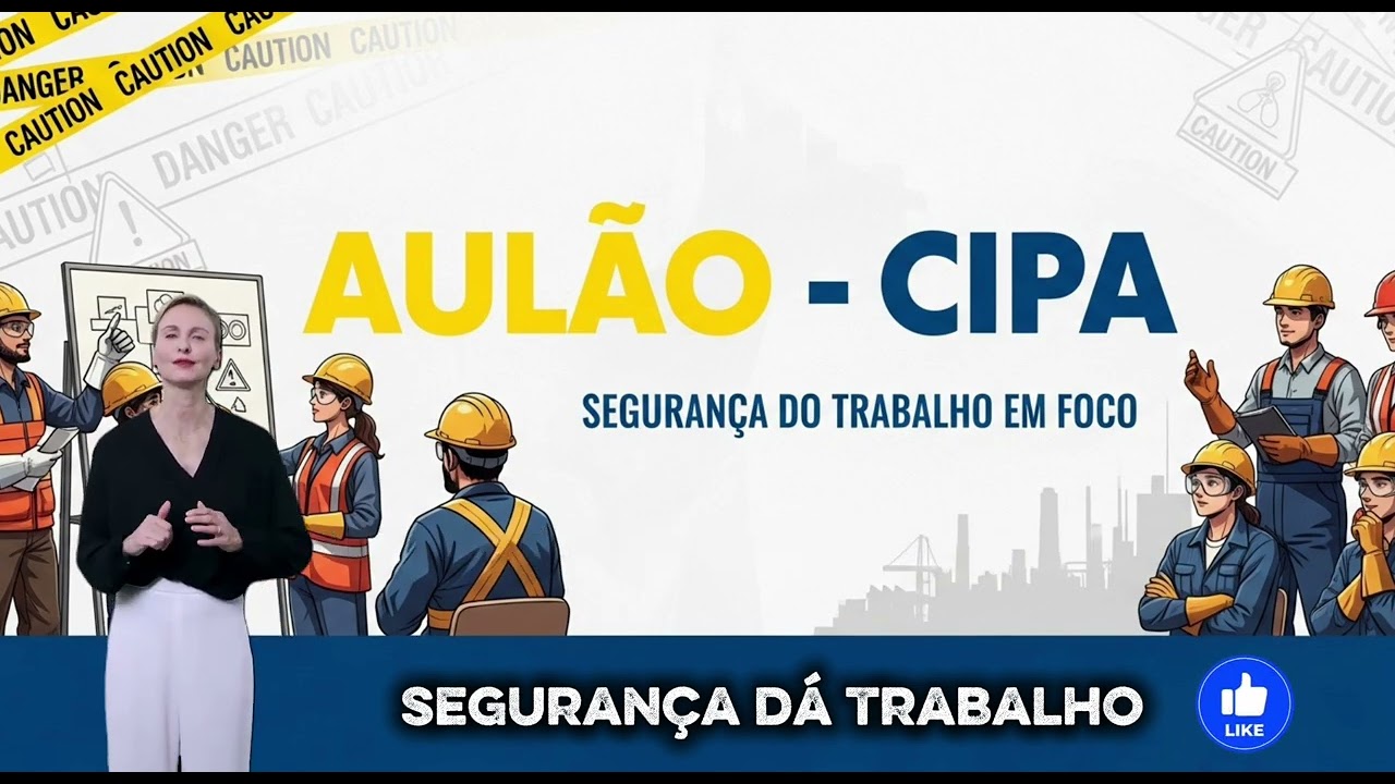 CIPA NR-05: Aulão para tirar todas as suas dúvidas | Segurança do trabalho 