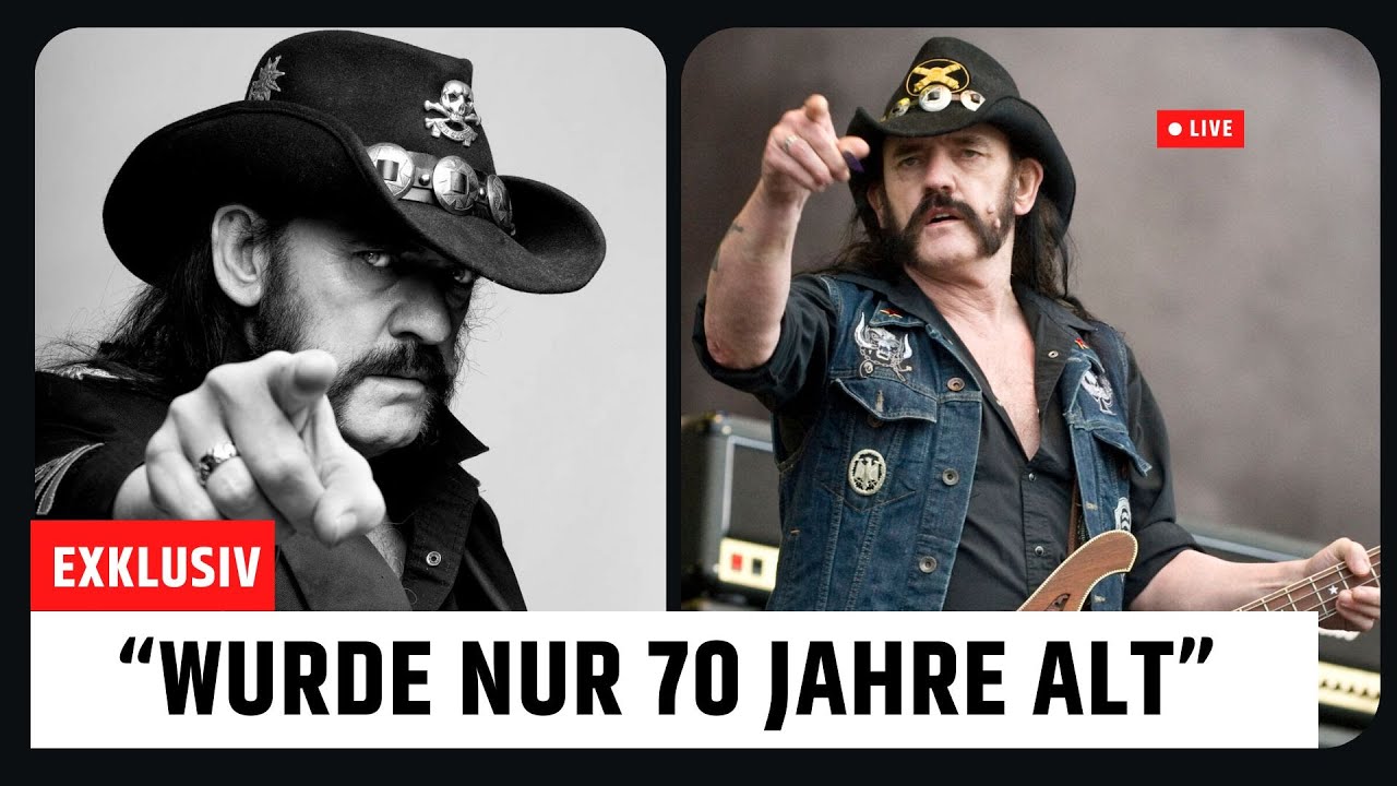 Das Leben und das TRAGISCHE ENde von Lemmy Kilmister
