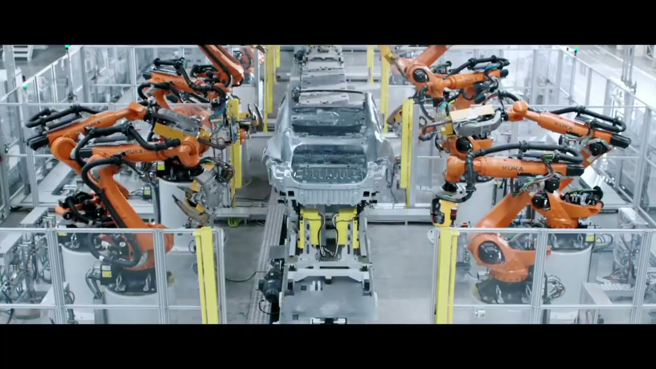 Flythrough Nio's factory at NEO Park, Hefei, China