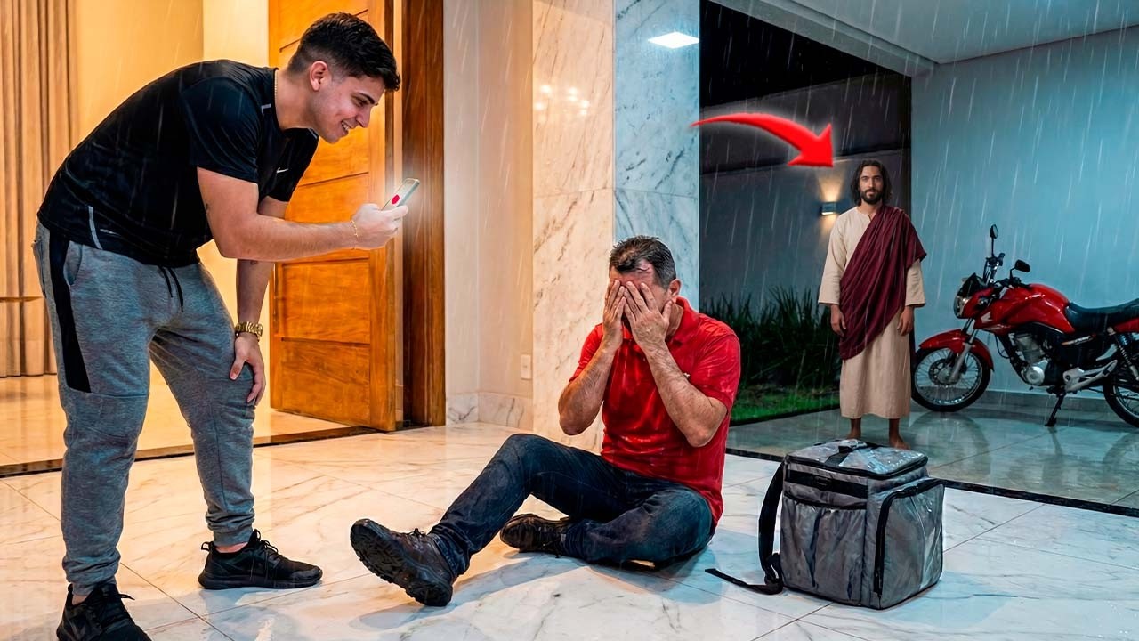 HUMILHOU entregador pobre... sem saber que era JESUS DISFARÇADO!