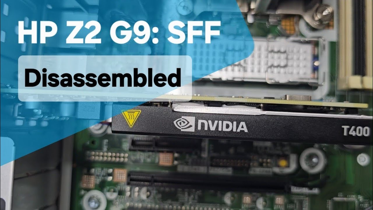 Рабочая станция HP Z2 G9 2025 SFF: разборка, возможности модернизации SSD, ОЗУ и графического про...