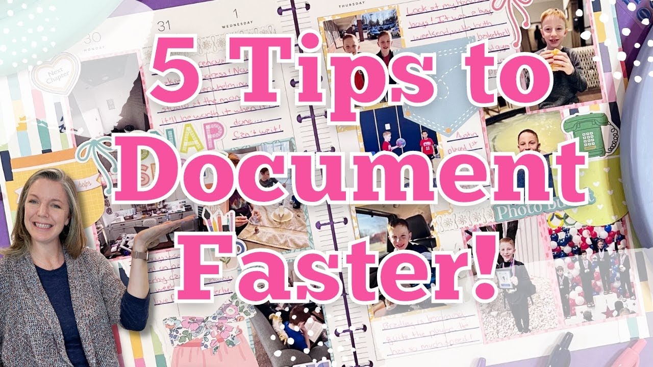 5 Tips to Document Faster || Easy Memory Planning