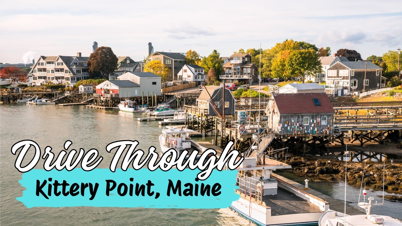Summer Drive Through Kittery Point, Maine | Oceanfront charm