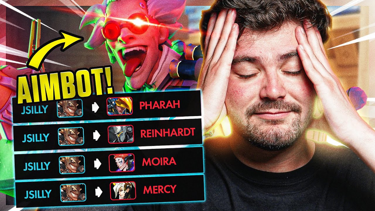 What Overwatch Aimbot Looks Like in 2022.... Overwatch Hacking Junkrat!