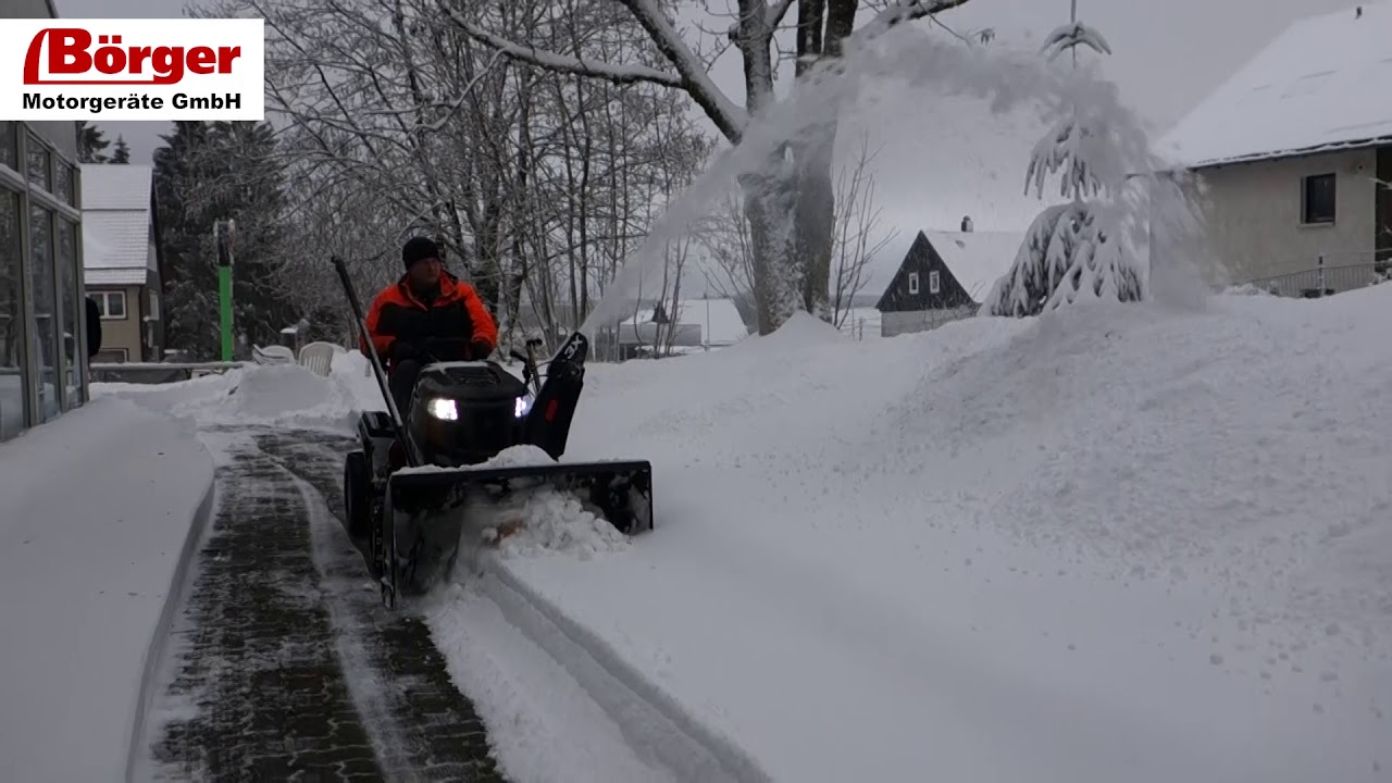 MTD Black Edition Rasentraktor 285/ 117 TWIN HK mit Anbau  Schneefr&auml;se 107cm