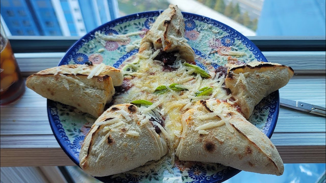 #81번째) - 오징어게임 달고나게임3 - 별 붕어빵팥소 피자-(Squid Game, Dalgona Game 3. -Star fish bun, red bean paste pizza