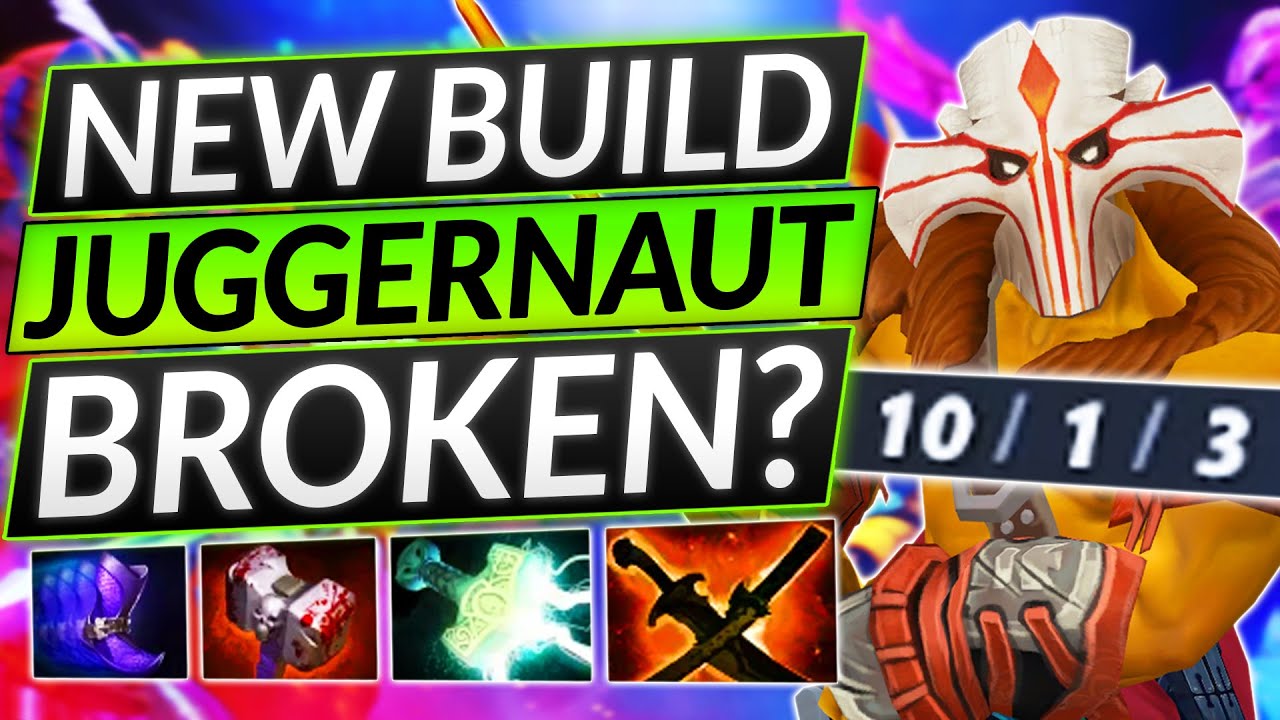 NEW CARRY BUILD is BREAKING The META - JUGGERNAUT is FREE MMR - Dota 2 Guide