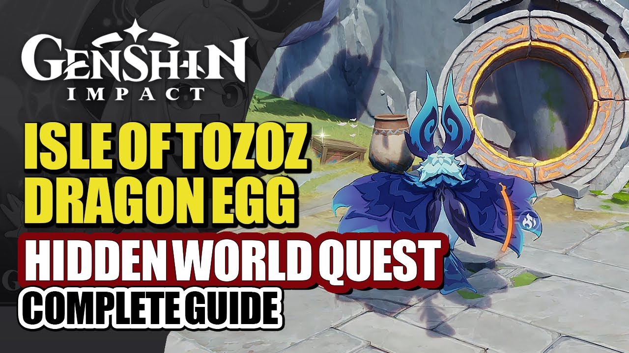 Isle Of Tozoz Hidden Quest Guide | The Lone Isle Named Night Mechanisms Puzzle | Genshin Impact 5.2