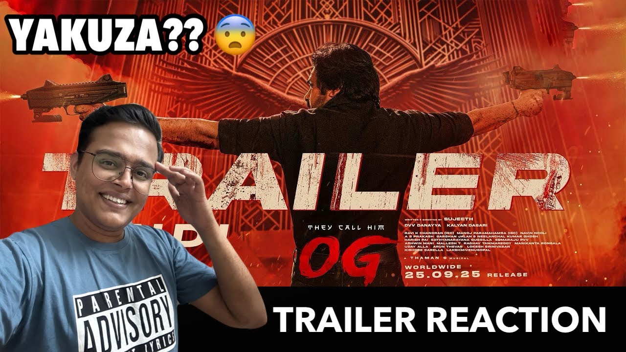 They Call Him OG Trailer Reaction | Pawan Kalyan | Emraan Hashmi | Sujeeth | Thaman S