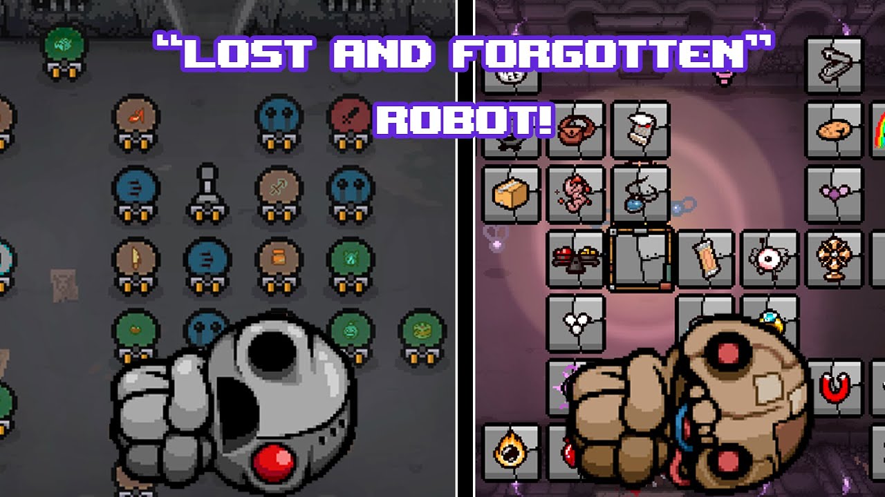 Modules and Item Trees! - Lost and Forgotten Mod Showcase | Tboi Repentance