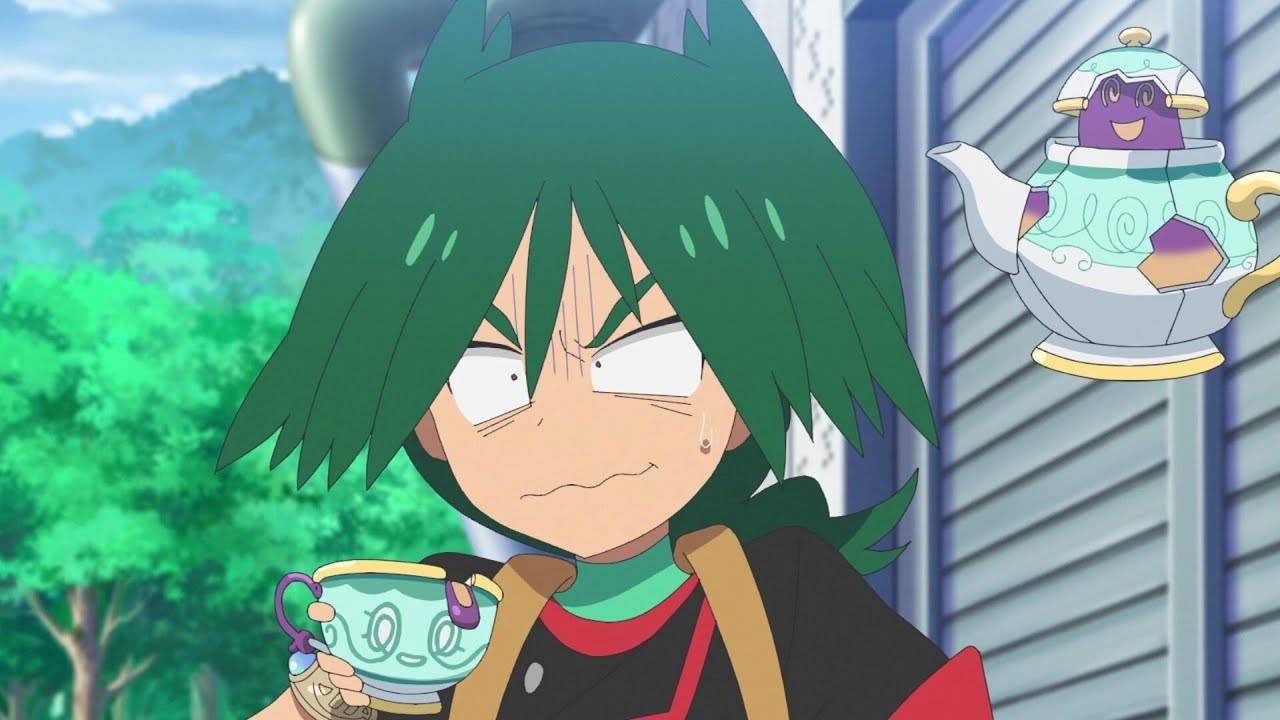 Uruto drinks from Sinistea 💀