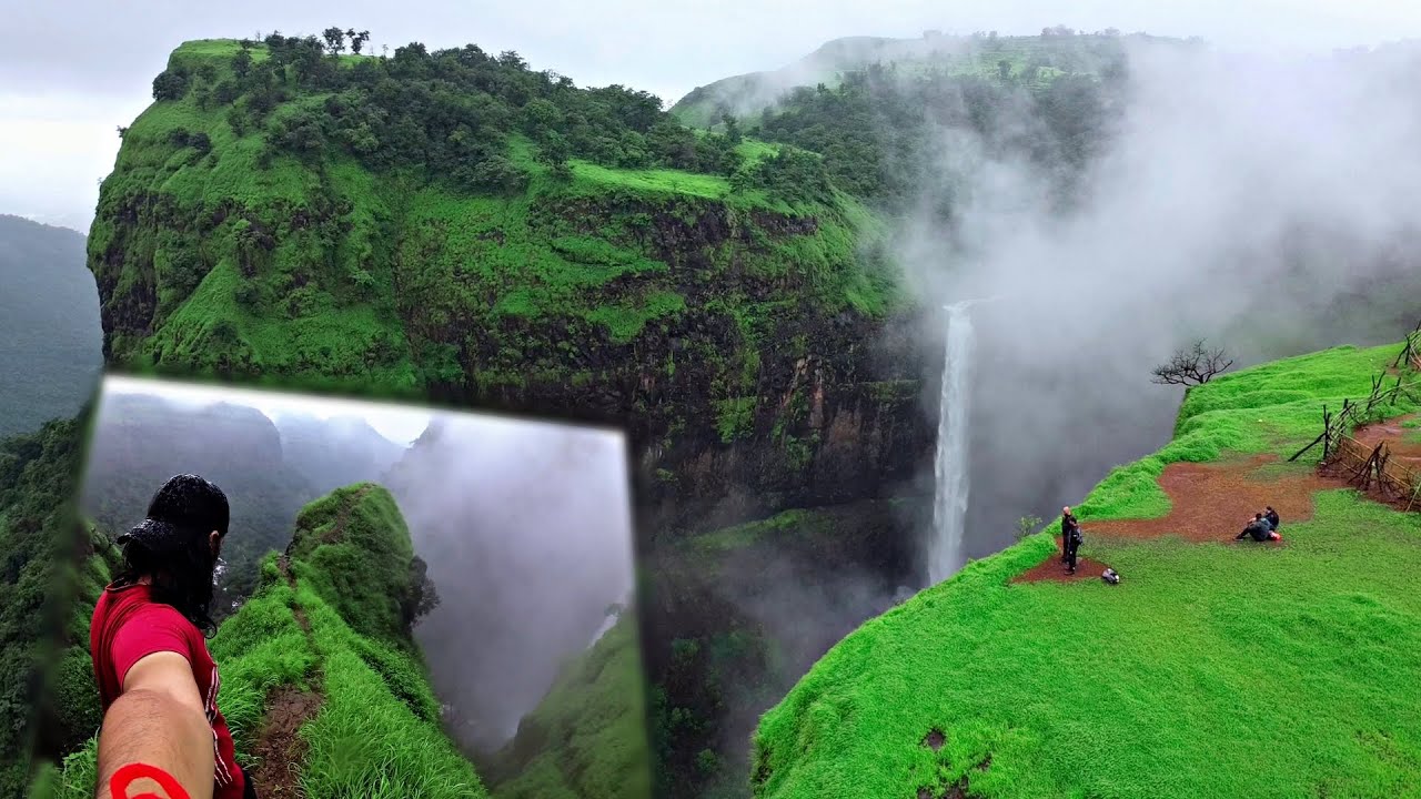 Kumbhe Waterfall, Raigad, Maharashtra | Kumbhe Tunnel | Kumbhe Ridge Trek | कुंभे धबधबा