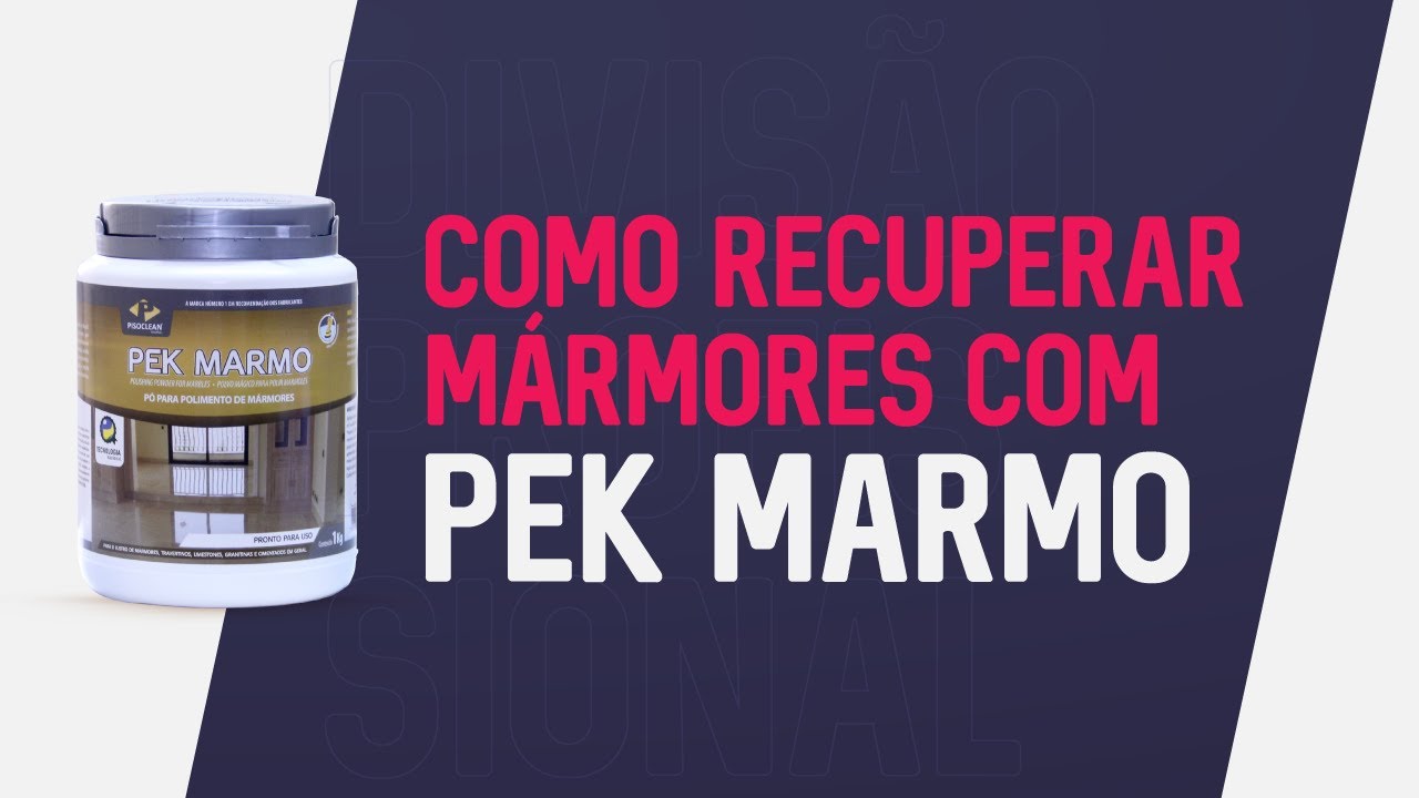 Como recuperar mármores com Pek Marmo.