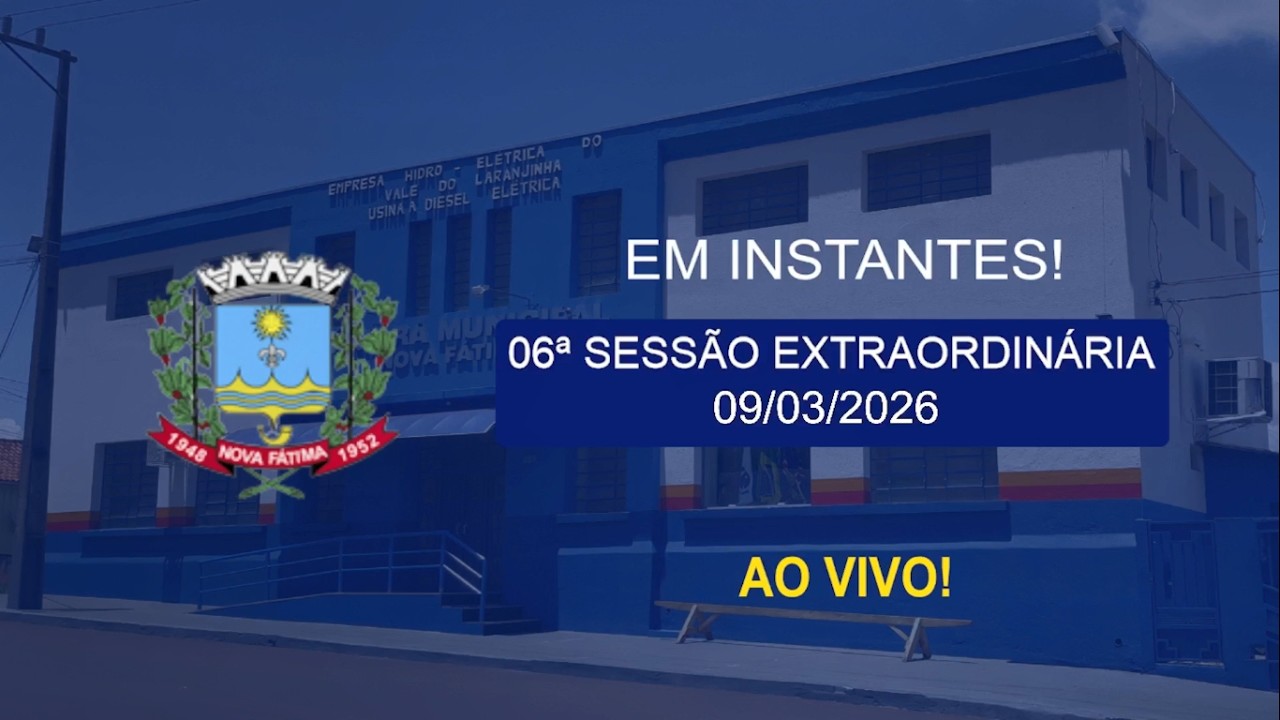 SESSÃO EXTRAORDINÁRIA 06/2026