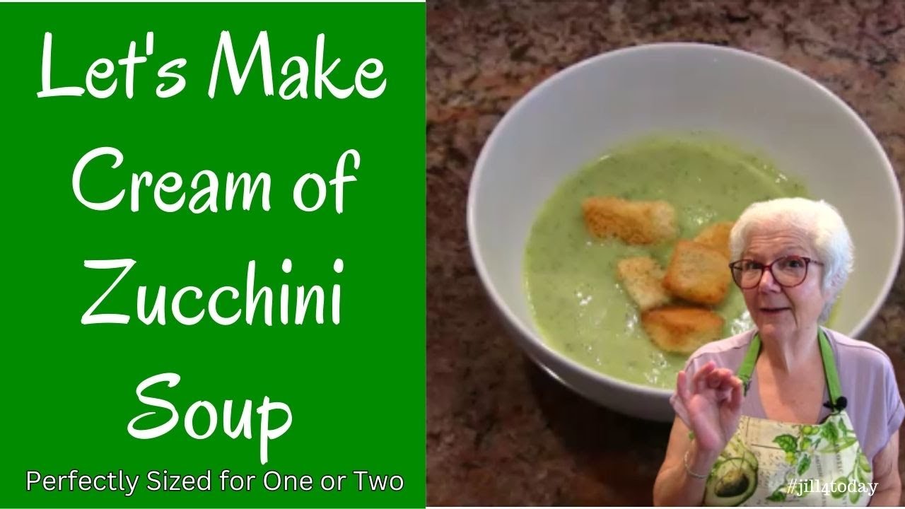 BEST!!! Cream of Zucchini Soup - Great Recipe for Instant Pot or Stovetop!