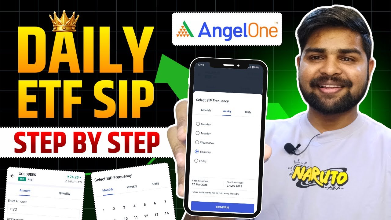 How to Start Daily SIP in ETF | Daily ETF SIP in Angel One Complete Tutorial