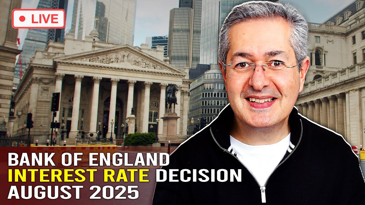 Bank of England Interest Rate Decision August 2025 - My Take