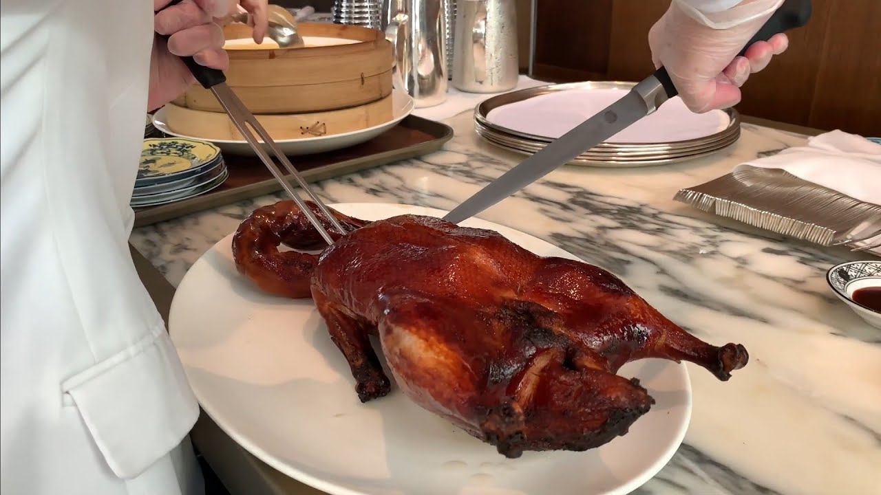 PEKING DUCK CARVING @ MICHELIN STAR RESTAURANT