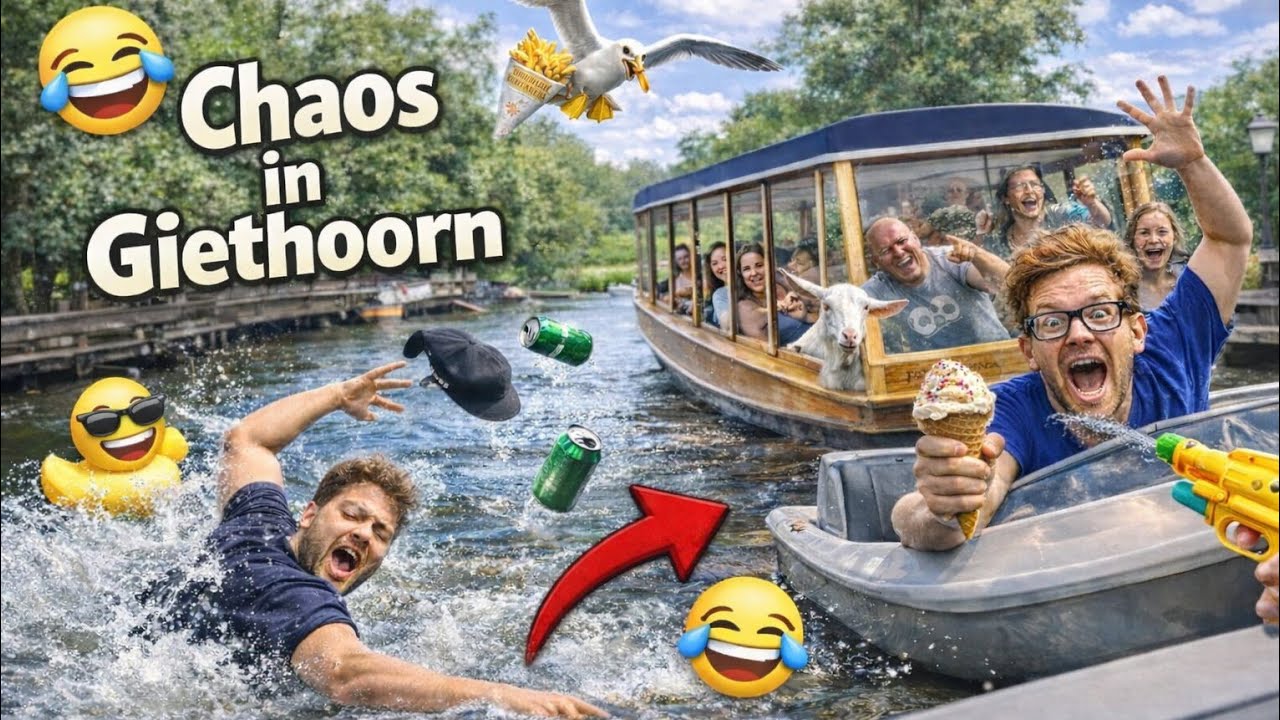 Giethoorn, met kleine Dobber.