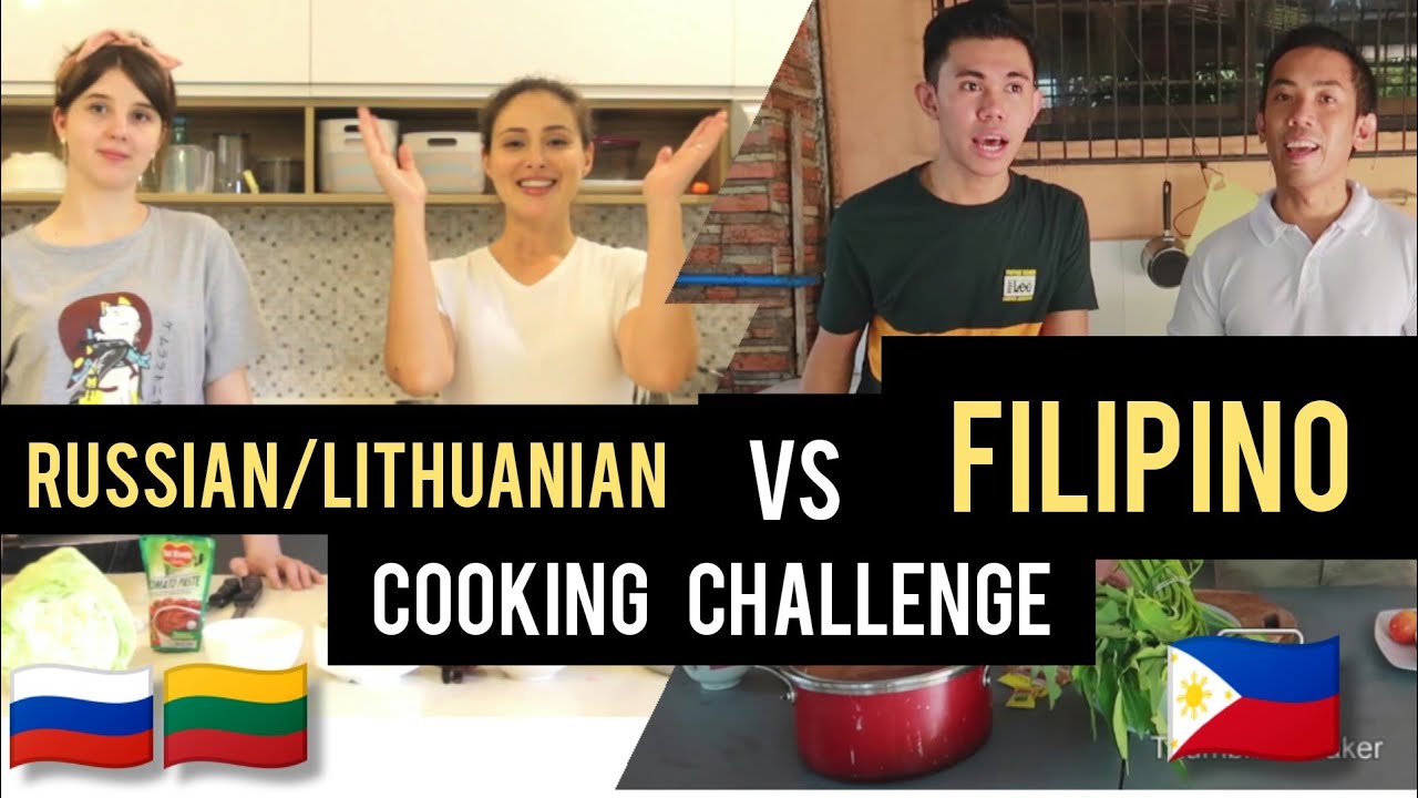 Cooking Challenge - Russian Borscht against Filipino Sinigang