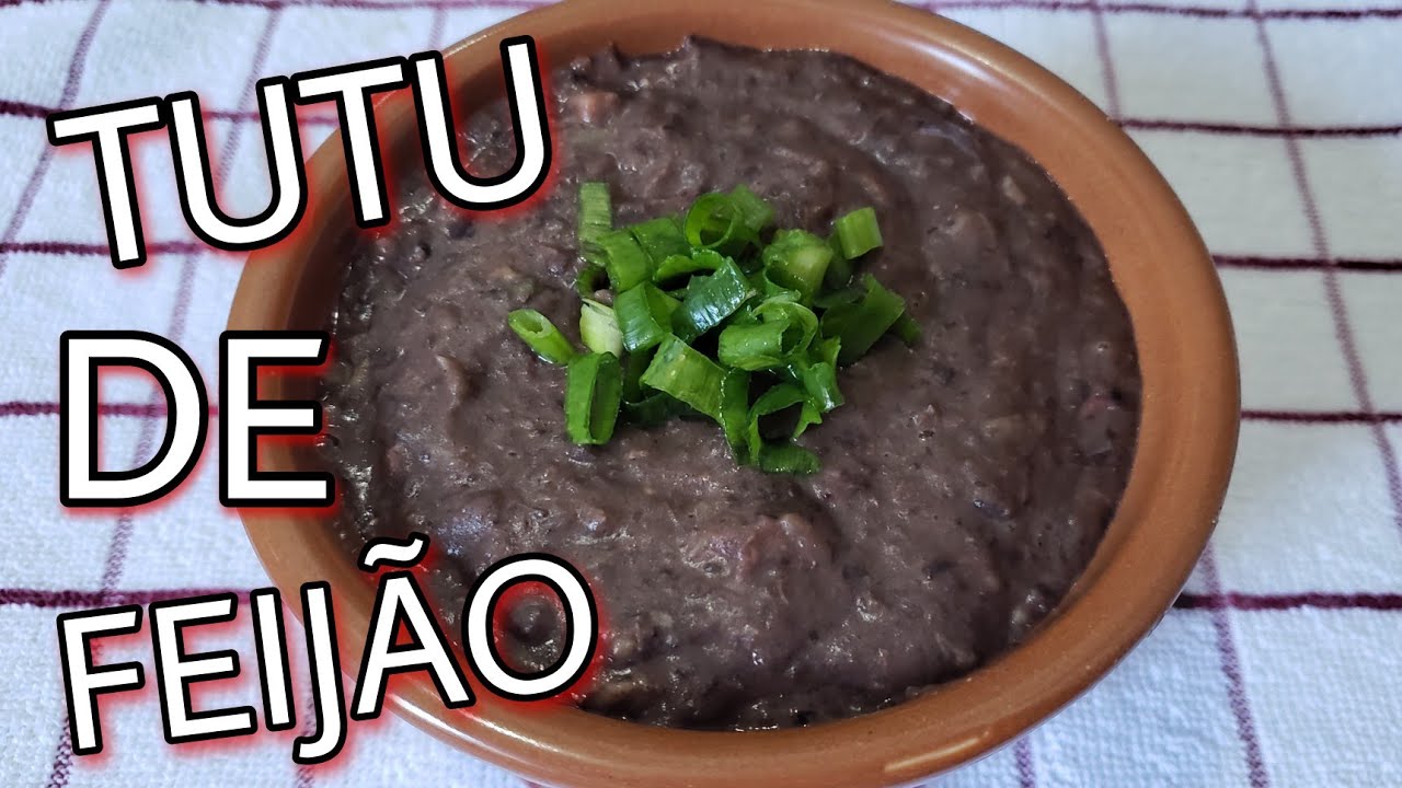 Tutu de feijão simples e saboroso!