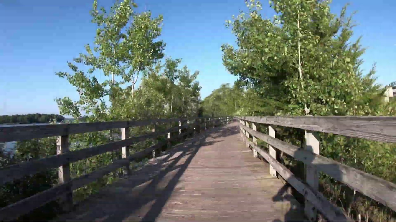 Kensington Metropark cycling loop hyperlapse