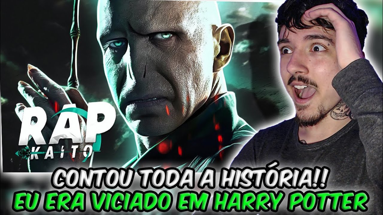 (CADE O NARIZ?!) REAGINDO ao Impronunciável | Voldemort (Harry Potter) | Kaito | REACT // NaiReact