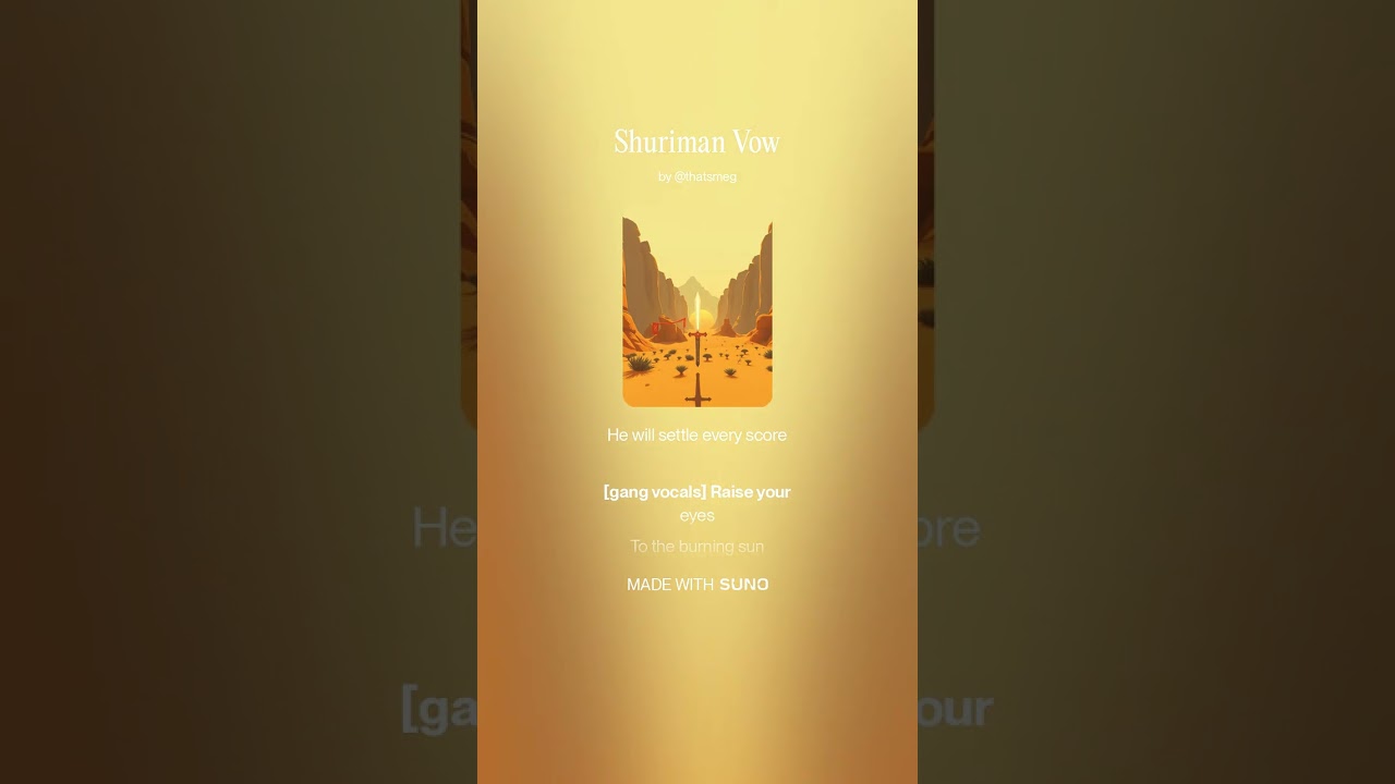 Shuriman Vow - Gabi GG