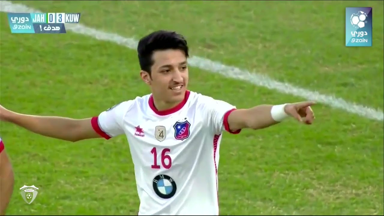 أهداف مباراة #الجهراء و #الكويت في الجولة العاشرة من دوري زين الممتاز