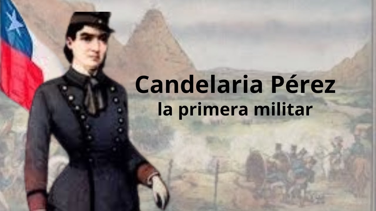 Candelaria Pérez, la primera militar
