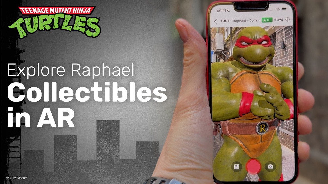 TMNT Raphael | Explore it in AR
