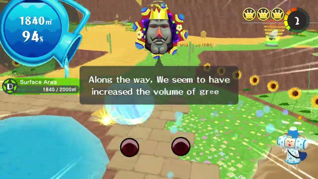 Once Upon A Katamari - Green Desert Drive Mode - 3000m²  (100%)