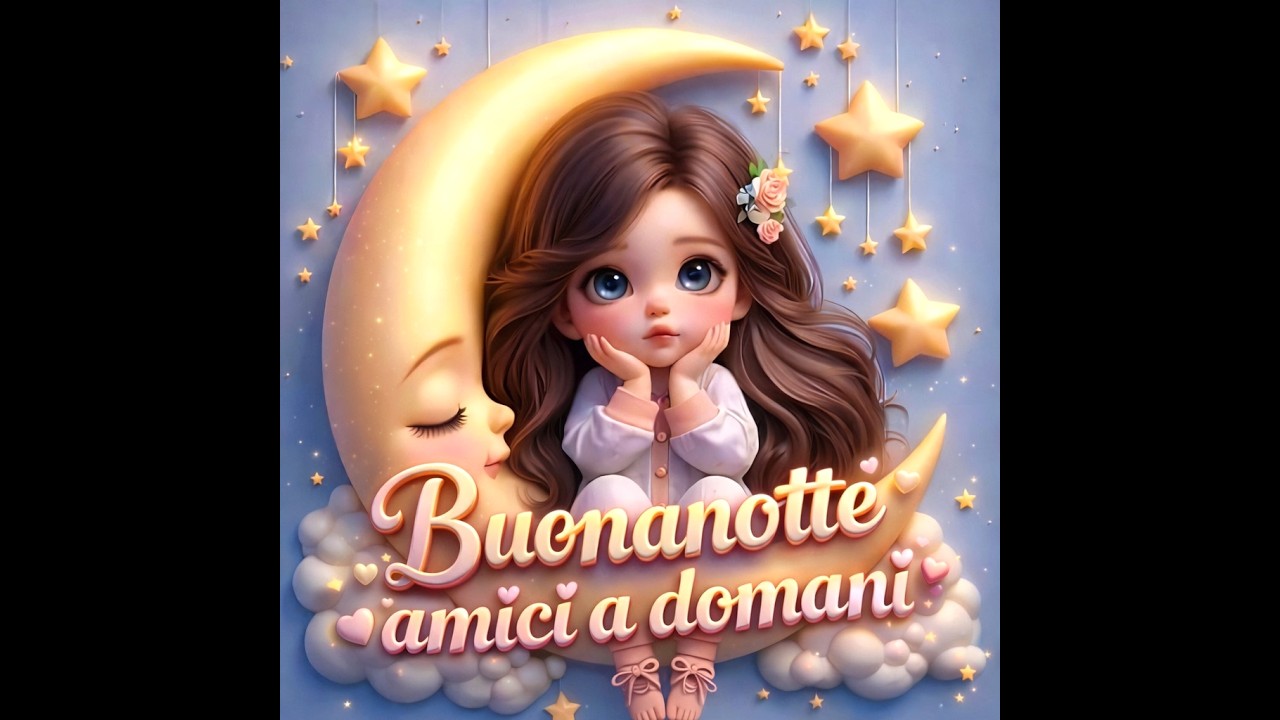 Buonanotte amici a domani