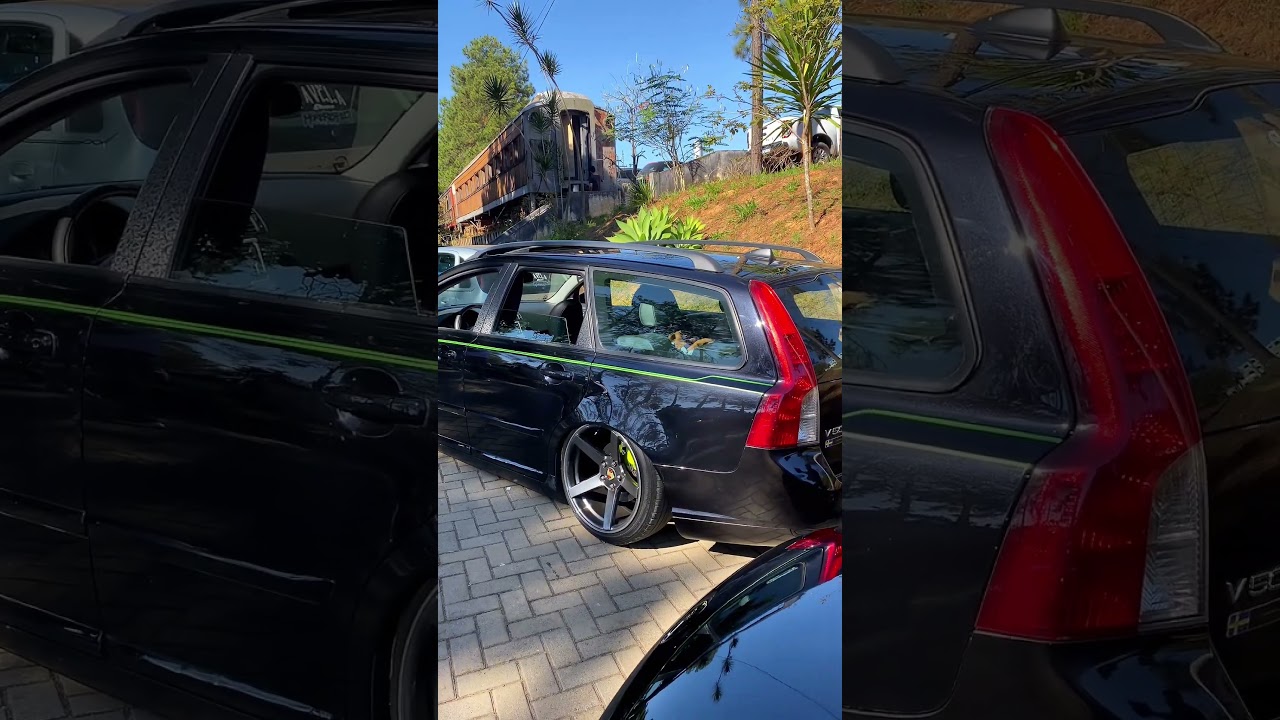 rara volvo v50 wagon #savethewagons #volvo #volvostance #stance #carros #carrosrebaixados