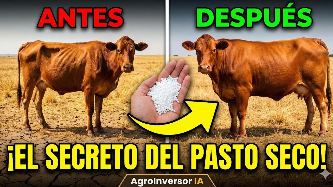 Tus VACAS ESTAN FLACAS por esto (NO ES FALTA DE PASTO) #AgroInversorIA #vaca #ganaderia #leche 