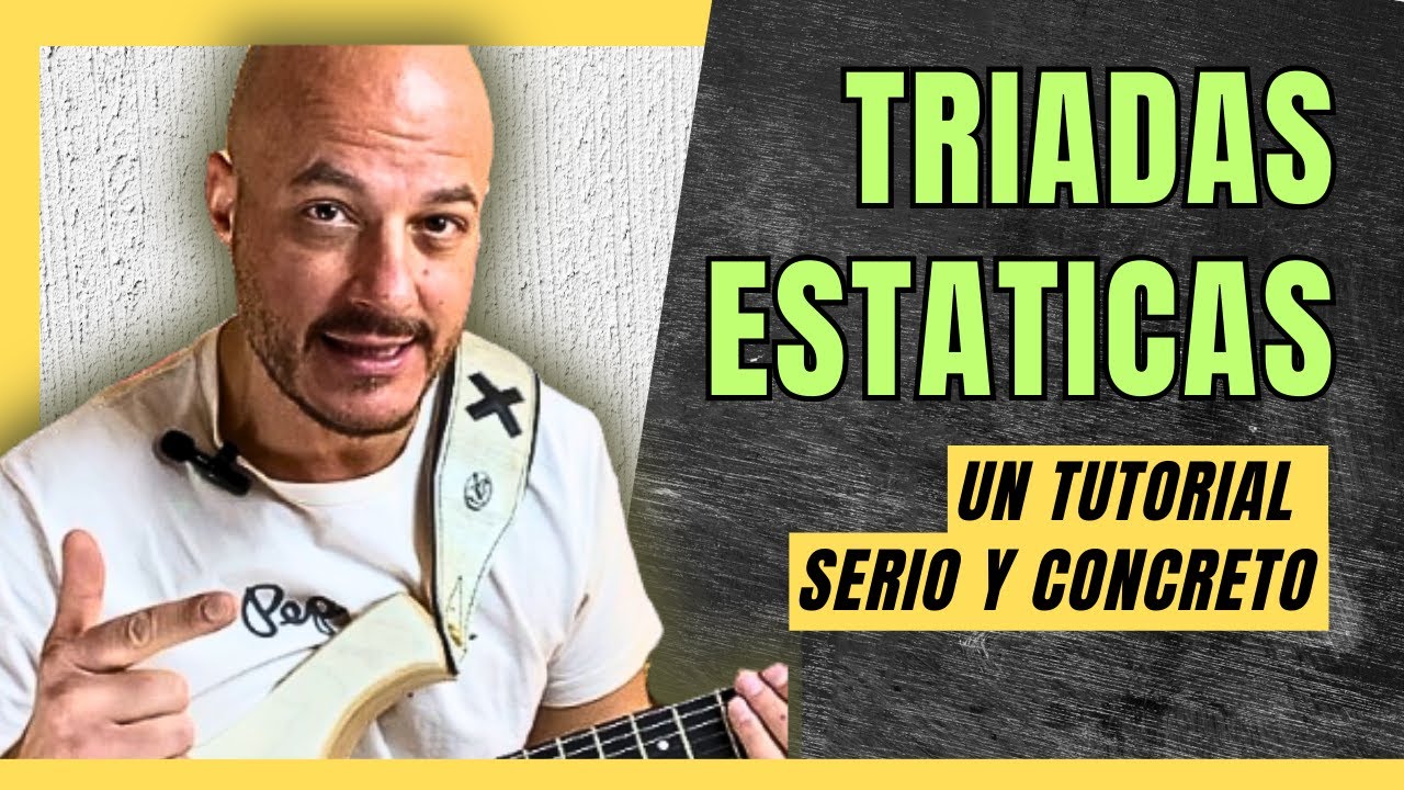 😈Como Tocar las Triadas Seriamente en la Guitarra🤓 Facil y Efectivo al Instante