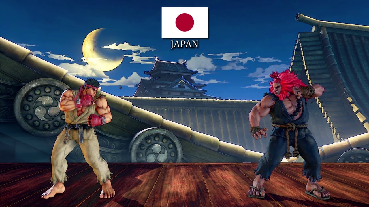All Characters Nationality ~ Street Fighter V ~ Japanese Voices