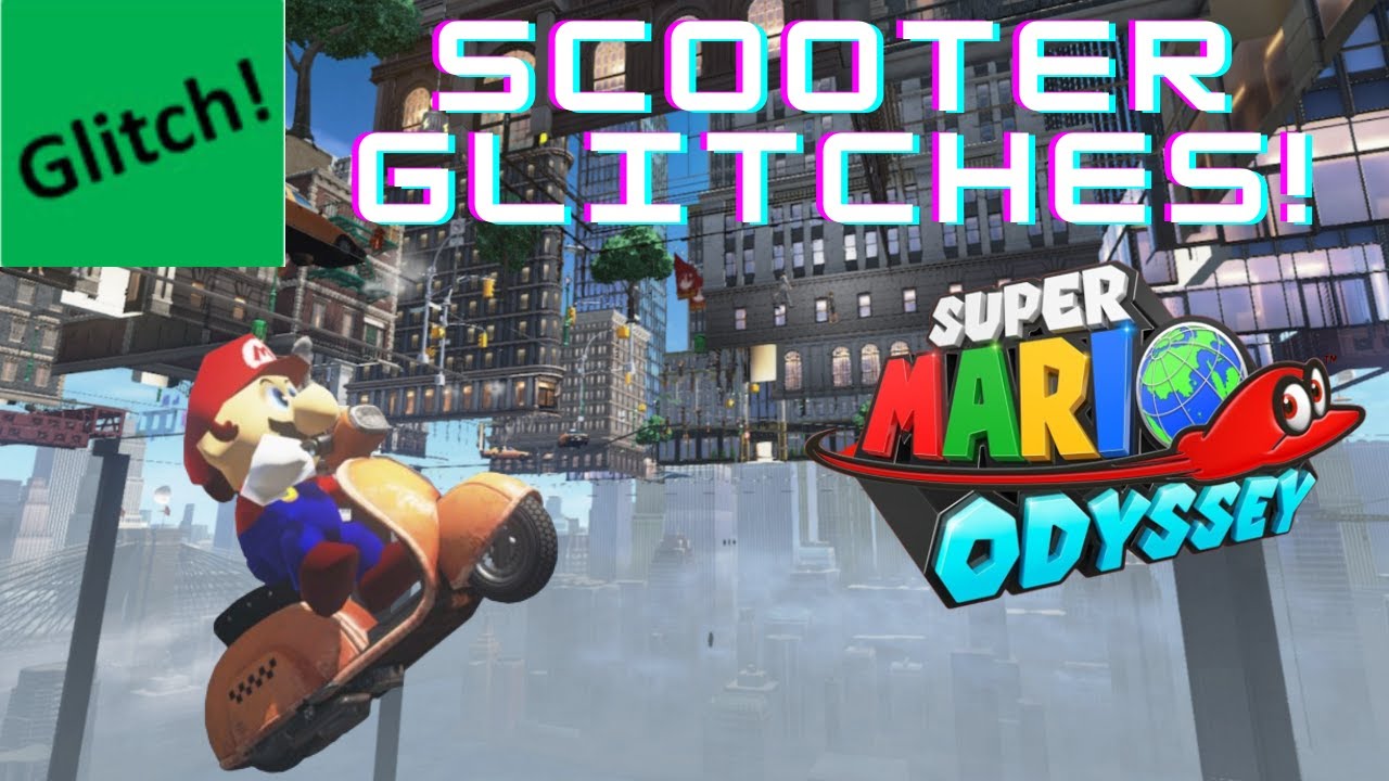 Ошибки скутера в Super Mario Odyssey Metro Kingdom!