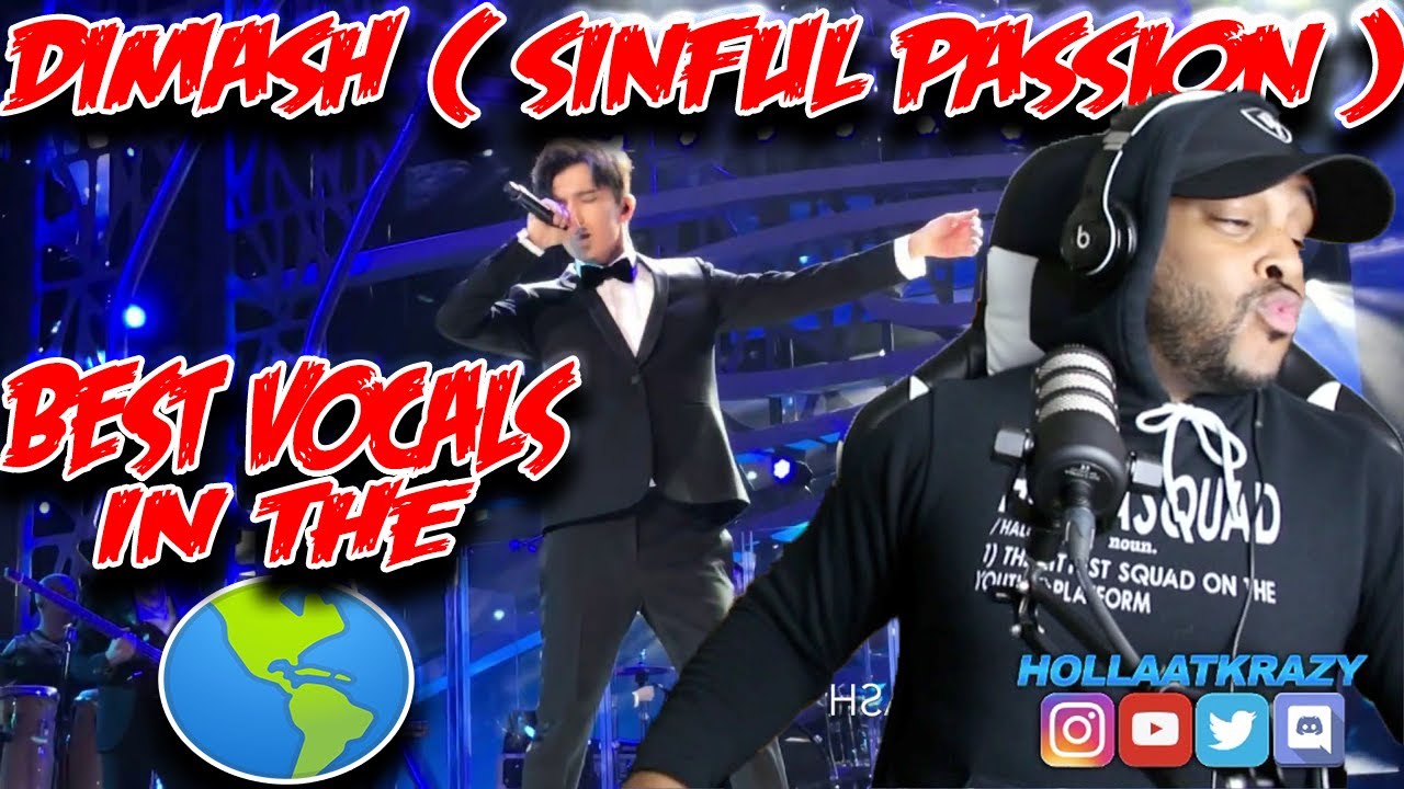 American reacts to Dimash Kudaibergen ( Sinful Passion ) | Reaction