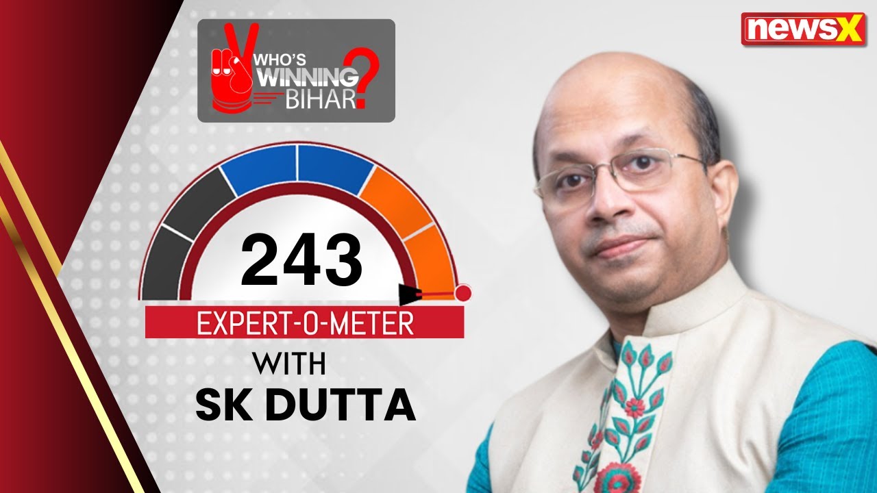 NewsX Expert-o-Meter | SK Dutta's Bihar Election Prediction | NewsX
