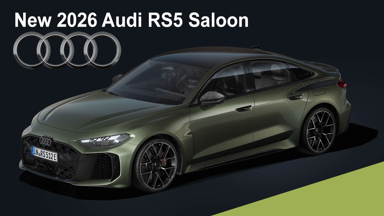 New 2026 Audi RS 5 Saloon - New High-Performance Audi in detail