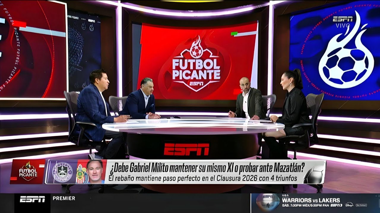 Reporte De Chivas 🔥 ¿Debe Gabriel Milito mantener su mismo XI o probar ante Mazatlán?